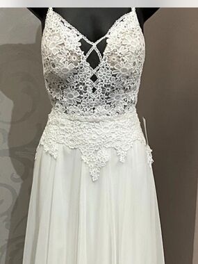 Rebecca Ingram Seraphina Wedding Dress 2 Ivory NWT